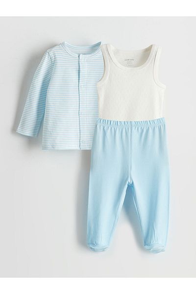 LC Waikiki Basic Baby Boy Hospital Exit Set