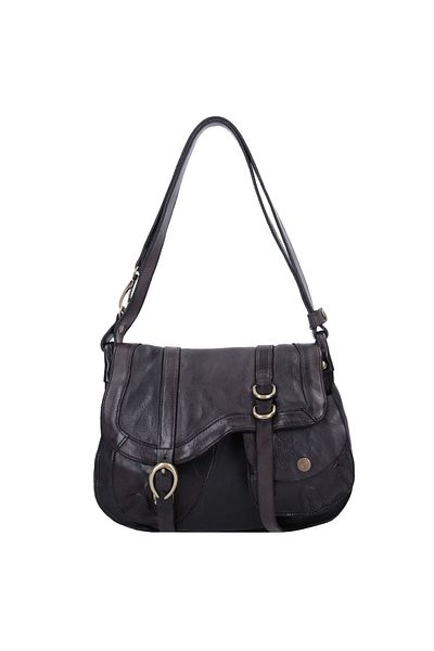 Campomaggi Schultertasche Leder 24 Cm