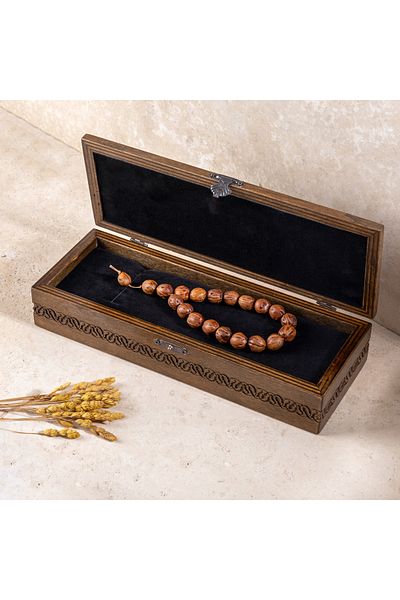 Anadolia Andiz Rosary with Decorative Wooden Box