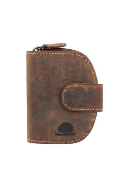 Greenburry Vintage Geldbörse Leder 9 cm