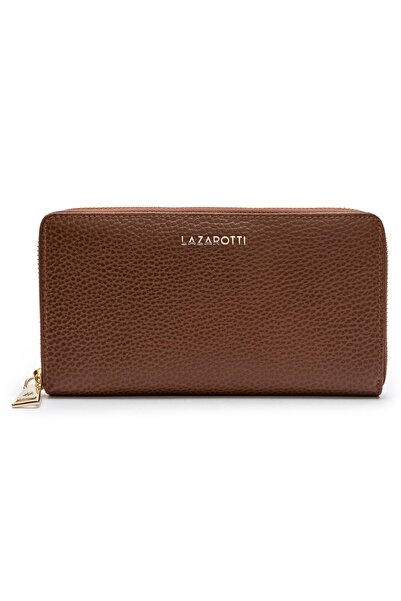 Lazarotti Geldbörse Leder din piele Bologna 19 cm