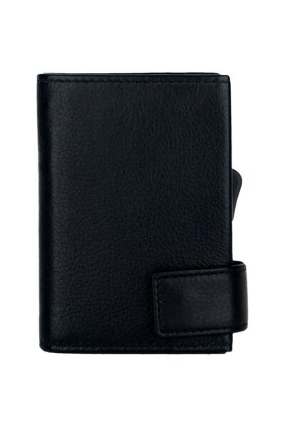 SecWal 1 Kreditkartenetui Geldbörse RFID Leder 9 cm