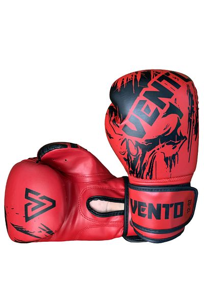 VENTO Dragon Boxing & Kickboxing Gloves Red 12 oz