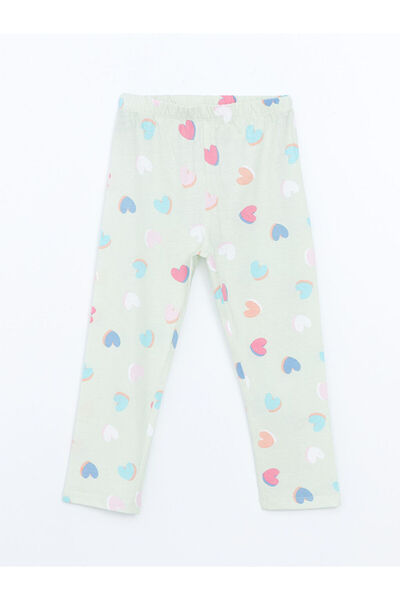 LC Waikiki New Season Elastic Waist Printed Girls Pajama Bottom - S55023Z1