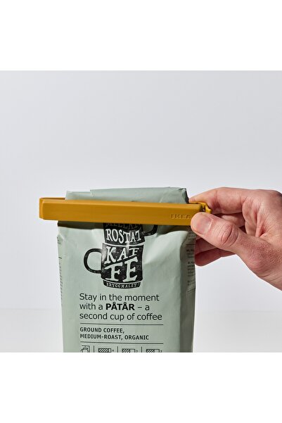 erorex Sealing clip, anthracite/dark yellow