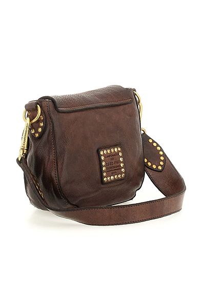 Campomaggi Mini kabelka cez rameno z kože 18 cm