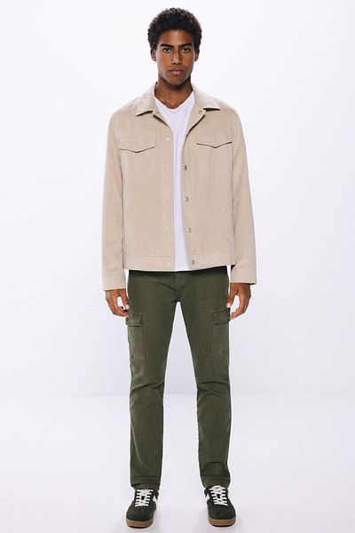 Springfield Slim Fit Washed Cargo Pants