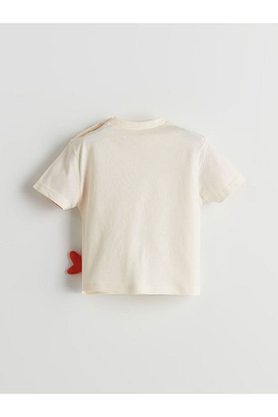 LC Waikiki Crew Neck Printed Baby Boy T-Shirt