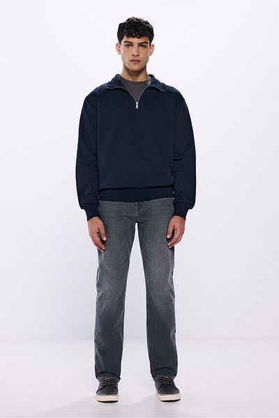 Springfield Basic Trucker Neck Sweatshirt