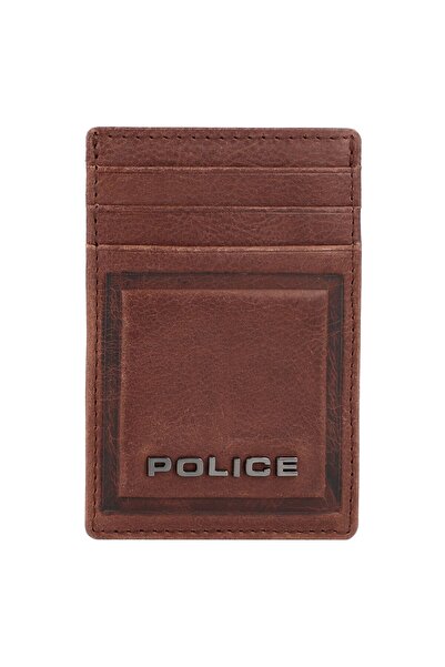 Police PT16-08536 Kredi Kartı Kartı Leder 7 cm Geldscheinklammer ile