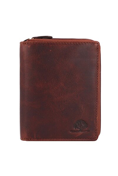 Greenburry Rugged Geldbörse RFID Schutz Leder 10 cm