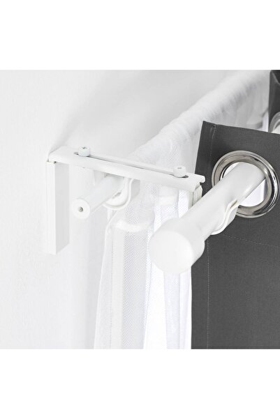 erorex Curtain rod holder, white