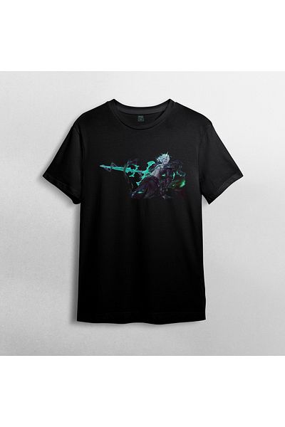 Pixxa Μπλουζάκι Viego LOL Crew Neck 100% βαμβακερό - Μοντέλο 1