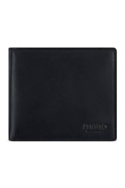 MANO Don Andrea Geldbörse RFID Schutz Leder 12 cm