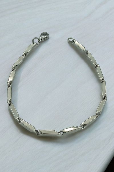 Çlk Accessories Steel Men's Bracelet Laser Cut Bracelet 707630