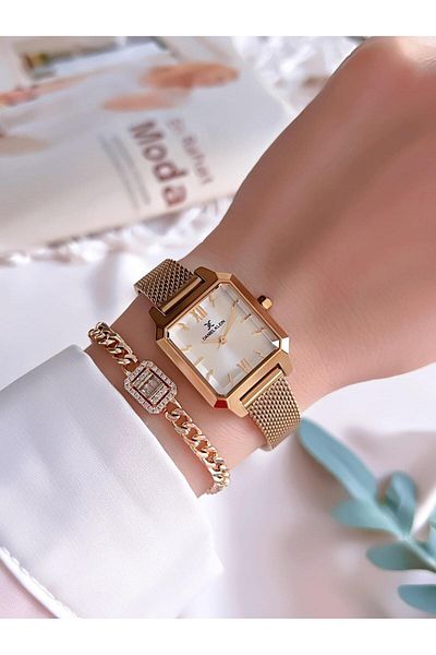 Daniel Klein Women &Apos; S Wristwatch and Bracelet with Sports Straw Cord Corner - Bdk.10791.2