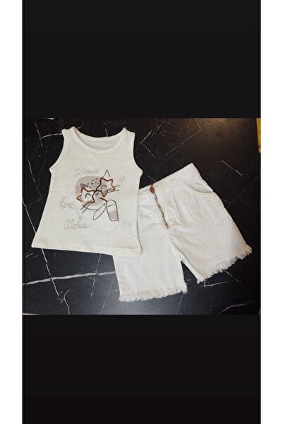Wogi Kız Bebek/ Çocuk Alt Üst Kot Takım
