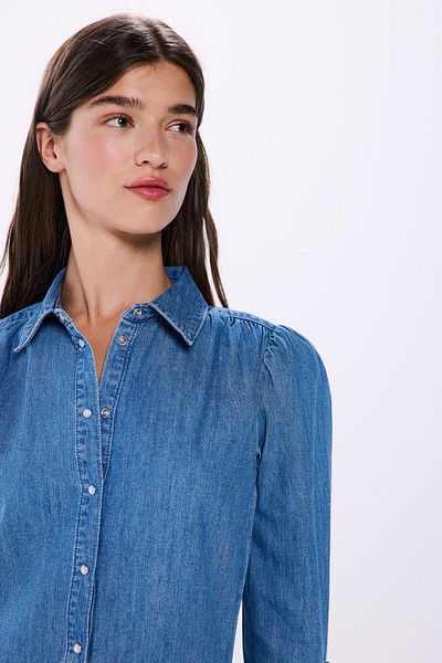 Springfield 100% Cotton Denim Dress