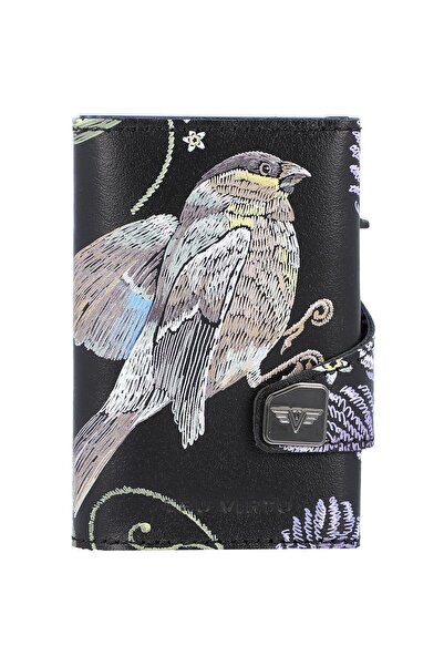 Tru Virtu Click & Slide Kreditkartenetui RFID Leder 6,5 cm