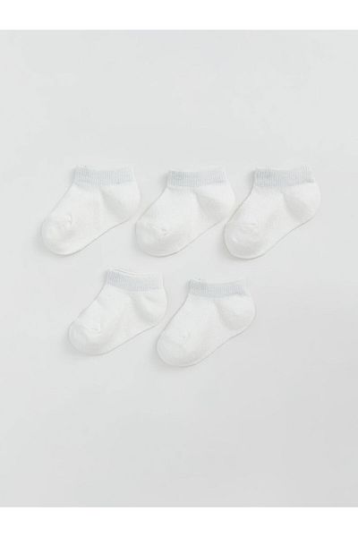 LC Waikiki New Season Basic Baby Boy Booties Socks 5-Piece - S5Ej23Z1