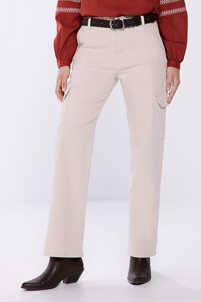 Springfield Cotton Cargo Trousers