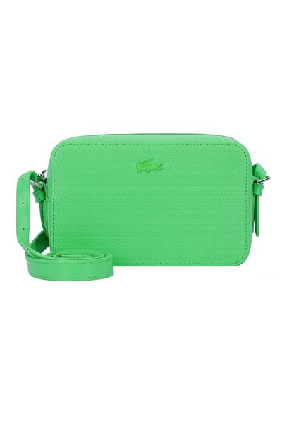 Lacoste Geantă de umăr Chantaco Classics din piele 19 cm