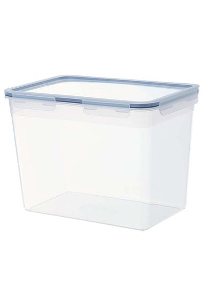erorex Food container with lid, rectangular/plastic, 10.6 l