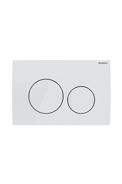 Geberit Delta20 115.127.11.1 Kumanda Paneli Çift Basmalı, Beyaz