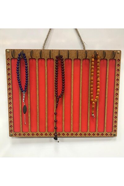 TechUp Desıgner Ahşap Tesbih Askılığı Tesbih Standı