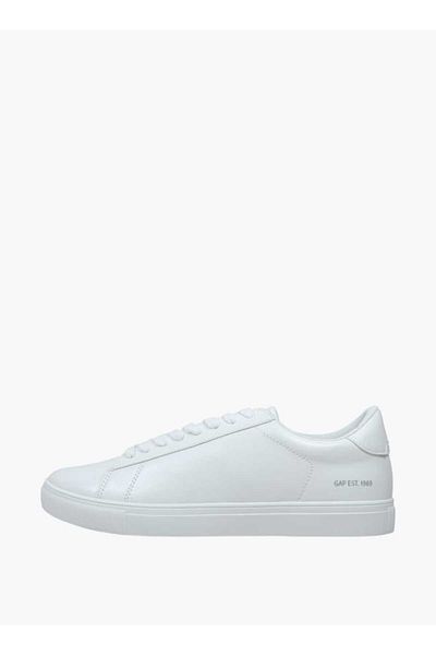 GAP Women's Panelled Sneakers with Lace-Up Closure - MEMPHIS