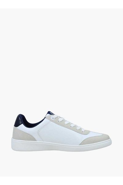 GAP GAP Men's Panelled Sneakers with Lace-Up Closure - SEATTLE