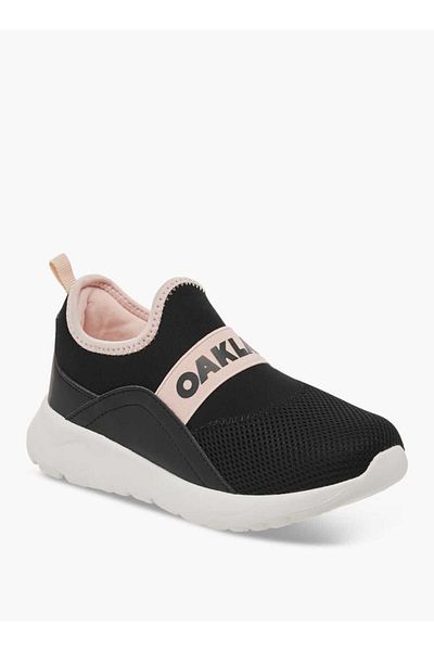 Oaklan by Shoexpress Logo Detail Slip-On Sneakers with Pull Tabs