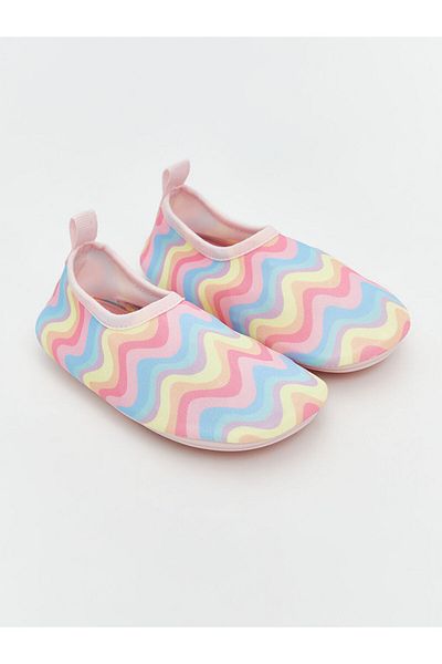 LC Waikiki Lcw Steps Mixed Pattern Baby Girl Sea Shoes