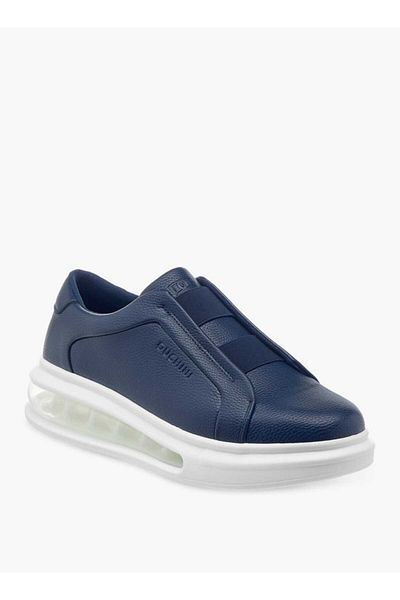 Duchini Men's Panelled Slip-On Sneakers