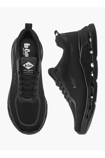 Lee Cooper Men's Pull Tab Detail Lace-Up Sneakers