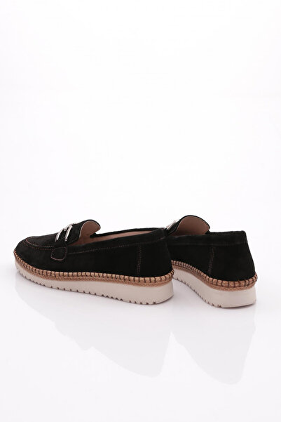 DGN Women's Comfort Shoes Black Suede 26762623