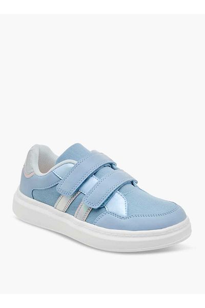 Little Missy Little Missy Panelled Sneakers with Hook and Loop Closure
