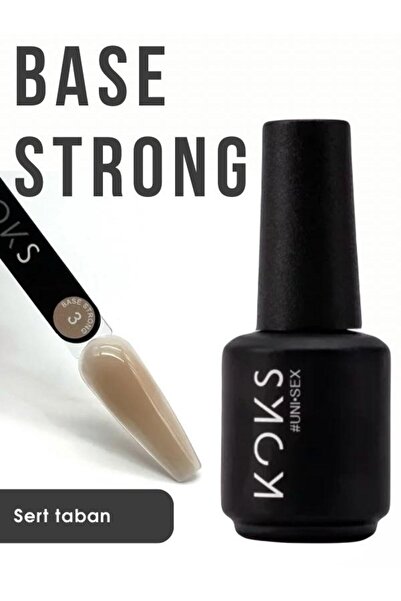 KOKS Dayanıklı ve Nude Tonlarda Strong 3 Manikür Bazı – Profesyonel Kullanım ...