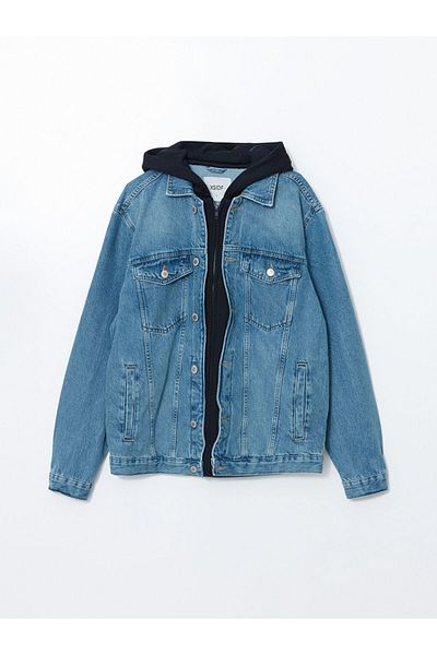 LC Waikiki Jachetă de jeans pentru bărbați XSIDE Indigo Standard Fit