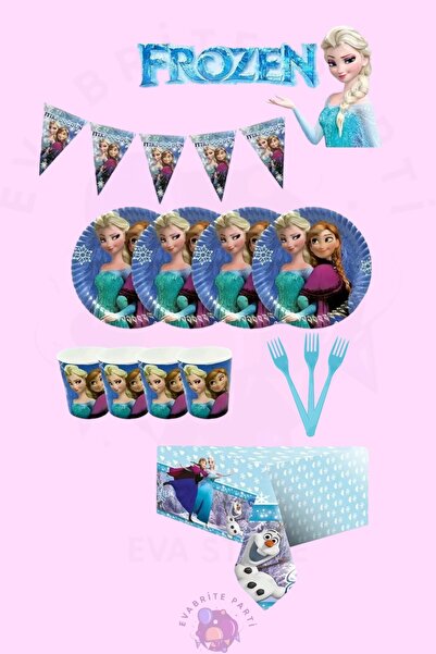 Evabrite Set de petrecere pentru ziua de naștere pentru 8 persoane cu tematic...