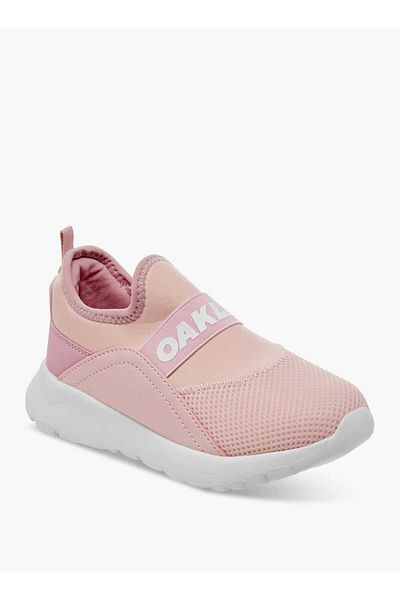 Oaklan by Shoexpress Logo Detail Slip-On Sneakers with Pull Tabs