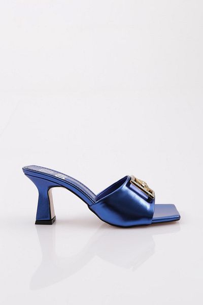 DGN Дамски чехли Saks Blue Square Buckle - O Buckle Around 8371535