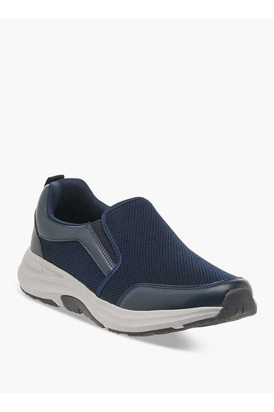 LBL by Shoexpress LBL by Shoexpress Panelled Slip-On Sneakers with Pull Tabs