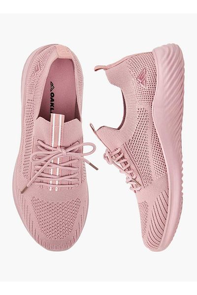 Oaklan by Shoexpress Oaklan by Shoexpress Textured Lace-Up Sports Shoes with Pull Tabs