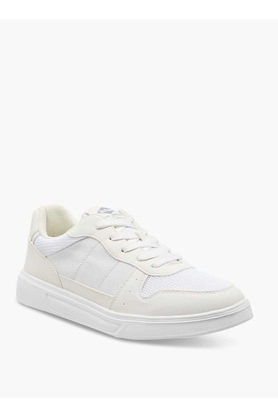 Lee Cooper Lee Cooper Men's Panelled Sneakers with Lace-Up Closure
