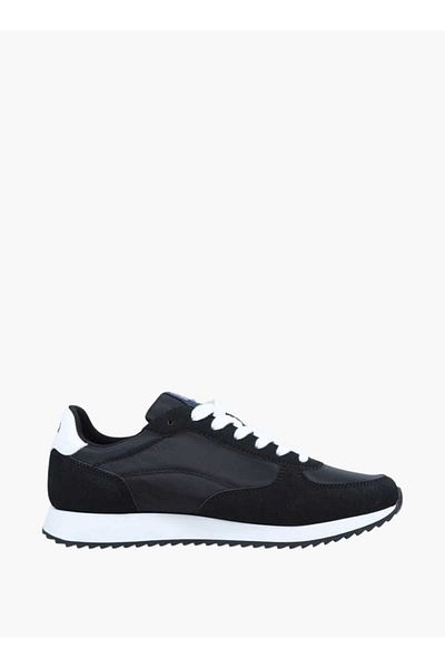 GAP Men's Logo Print Sneakers with Lace-Up Closure