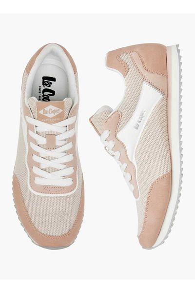 Lee Cooper Women's Panelled Sneakers with Lace-Up Closure