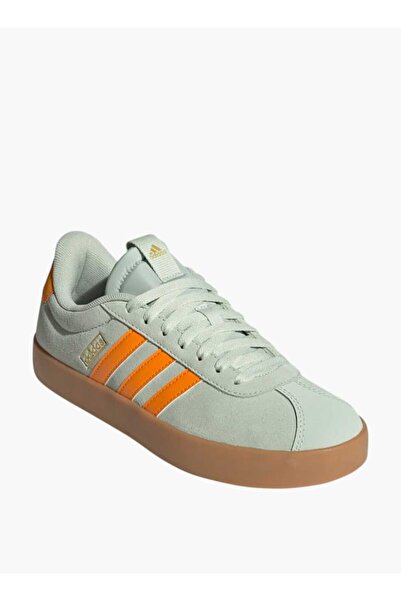adidas حذاء رياضي رجالي بتفاصيل الشعار مع رباط للإغلاق - VL COURT 3 0