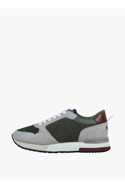 GAP Men's Panelled Lace-Up Sneakers - NEW YORK II