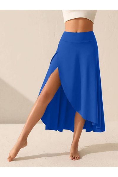 COTTONLAB Women's Sandy Skirt with Pocket Detail Leggings